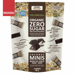 CHOCOLAT NOIR COCO ZÉRO SUCRE BIO 90G