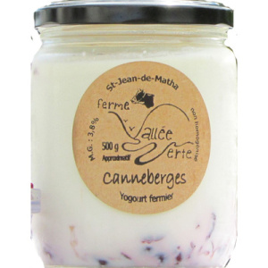 YOGOURT CANNEBERGE 500G