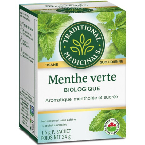 TISANE MENTHE VERTE BIO 16S