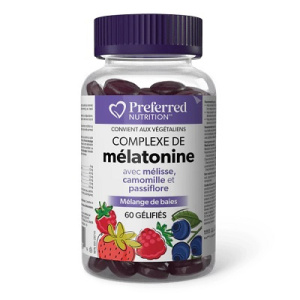 MELATONINE COMPLEXE 60GUMS