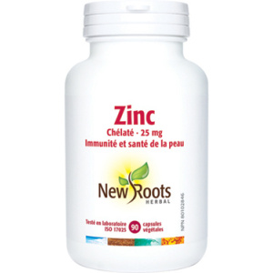 ZINC CHELATE 25MG 90C