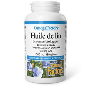 HUILE DE LIN 530MG ALA 180GELS