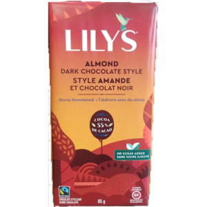 CHOCOLAT NOIR AUX AMANDES 85G