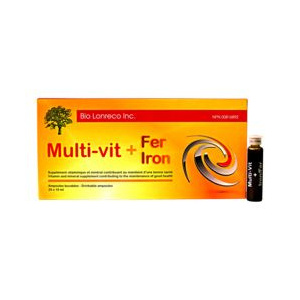 MULTI-VITAMINE + FER 20X10ML