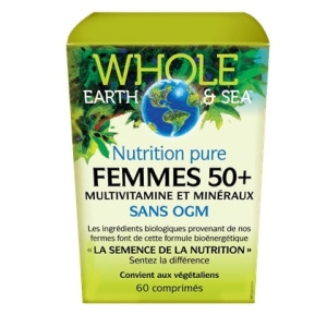 MULTI-VITAMINE + MINERAUX FEMME 50+ 60C