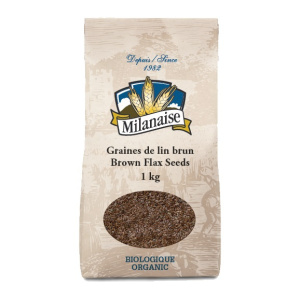 GRAINES LIN BRUN BIO 500G