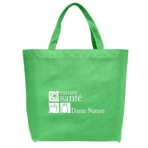 SAC REUTILISABLE DAME NATURE VERT