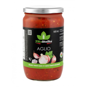 SAUCE TOMATE AGLIO BIO 660ML