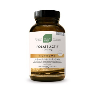 FOLATE ACTIF 1MG 100CAPS