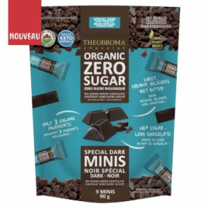 CHOCOLAT NOIR ZÉRO SUCRE BIO 90G