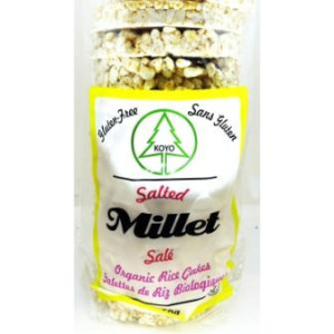 GALETTE RIZ MILLET SEL BIO 150G