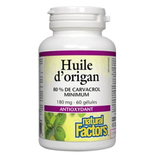 HUILE D'ORIGAN 180MG 60GÉL