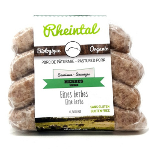 SAUCISSE FINES HERBES BIO