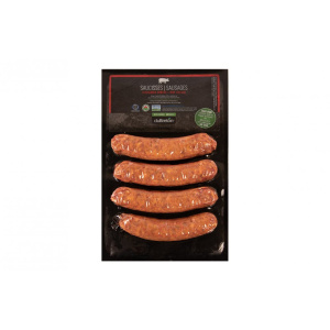 SAUCISSES ITAL. FORTES BIO 400G