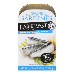 SARDINES EAU DE SOURCE 120G