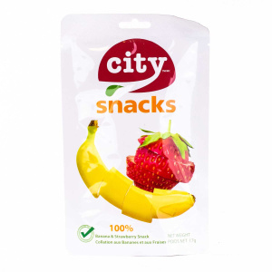 CSNACKS BANANE/FRAISE18G