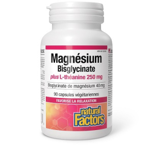 MAGNÉSIUM BIGLYCINATE + THÉANINE 250MG 90C