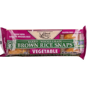 CRAQUELINS RIZ BRUN LEGUMES 100G