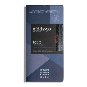 CHOCOLAT NOIR HUNDO 100% BIO 60G