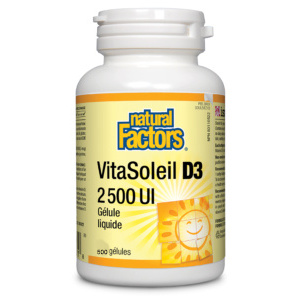 VITAMINE D 2500UI 500GELS