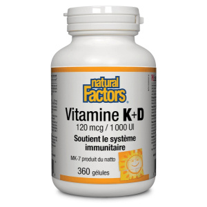 VITAMINE K 120+D 100UI 360GEL