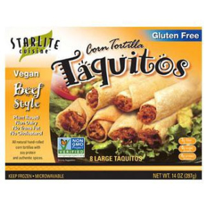 TAQUITOS VEGANE BOEUF 298G